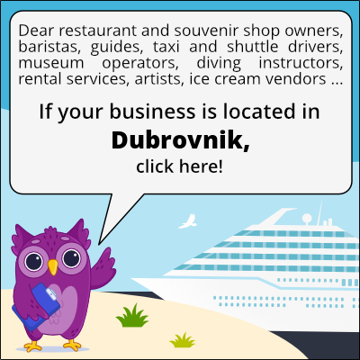to business owners in Dubrownik