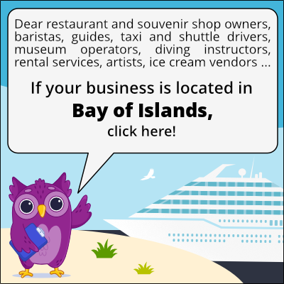 to business owners in Zatoka Wysp