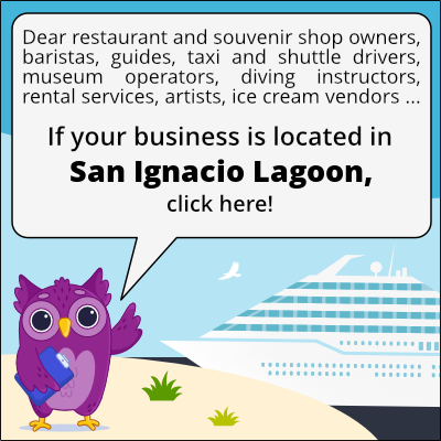 to business owners in Laguna San Ignacio