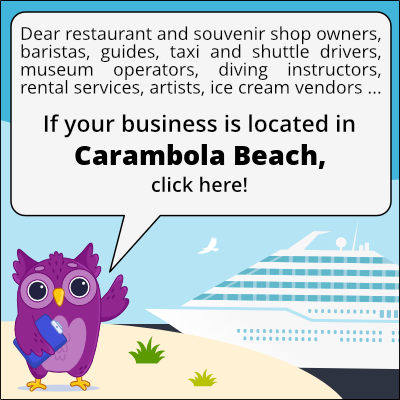 to business owners in Plaża Carambola