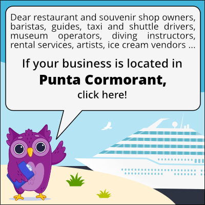 to business owners in Kormoran Punta