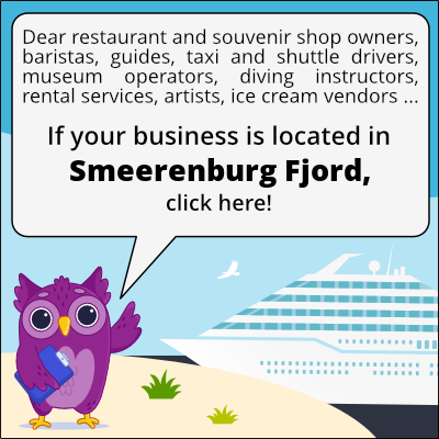 to business owners in Fiord Smeerenburg