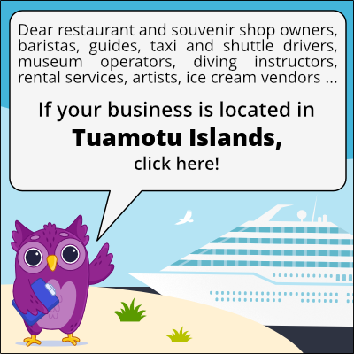 to business owners in Wyspy Tuamotu