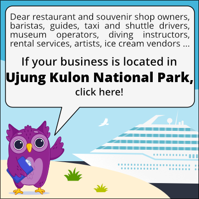 to business owners in Park Narodowy Ujung Kulon